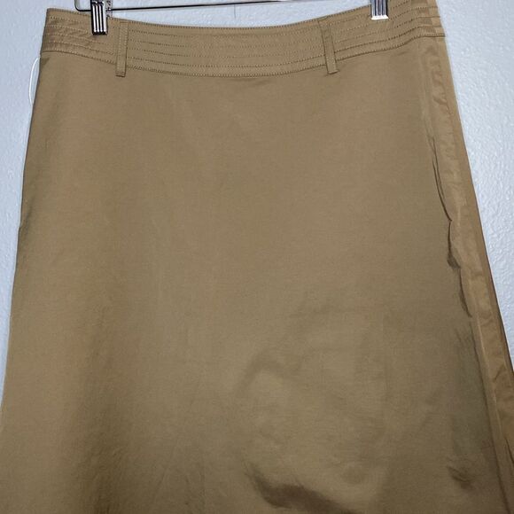 NWT New Pendleton Tan Taupe Stretch Skirt Size 12 - Picture 7 of 10